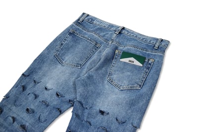 BULLET HOLE JEANS 彈孔牛仔褲4