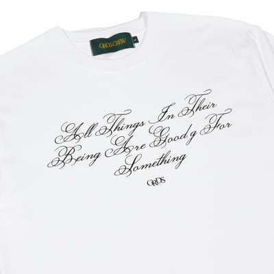 SELF-WORTH T-Shirt(白)4