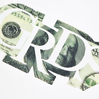 DOLLAR STICKER T-Shirt(白)2