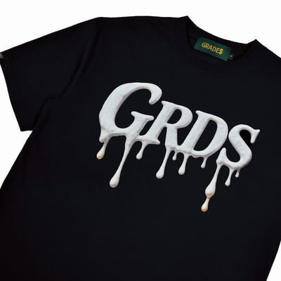 WAX DRIP T-Shirt(黑)2