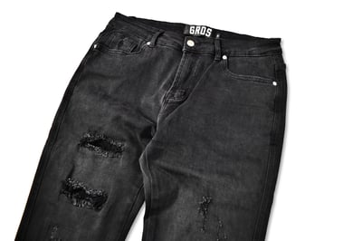 BRUSH CUT JEANS(黑)3