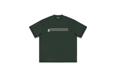 g$+ T-Shirt(墨綠白)1