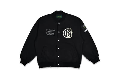 THE SIGN VARSITY JACKET(黑)1