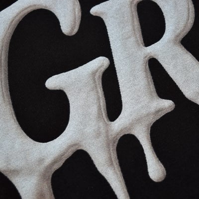 WAX DRIP T-Shirt(黑)4