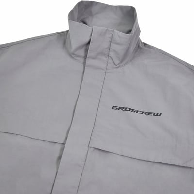 RACING LOGO WINDBREAKER(灰)2
