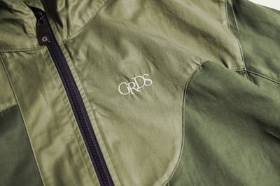 WAVE PATCHWORK MOUTAIN WINDBREAKER(綠)7