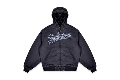 WASHED DENIM HOODIE JACKET(水洗黑)1