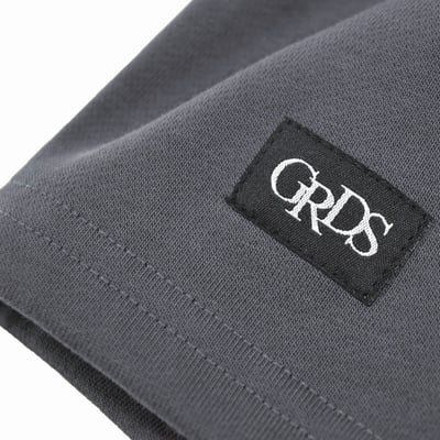 CLASSIC EMBROIDERY COTTON SHORTS(灰/銀)3