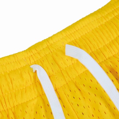 CLASSIC LOGO MESH SHORTS(黃)4