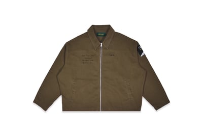 CURSIVE LAID-BACK JACKET(咖啡)1