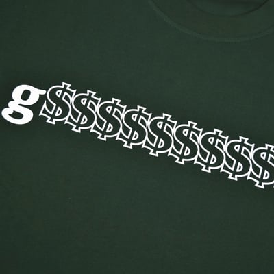 g$+ T-Shirt(墨綠白)3
