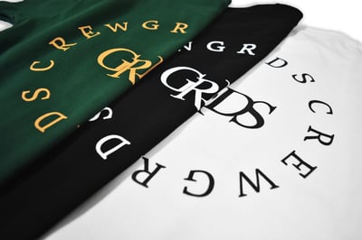 BASIC ROUND T-Shirt 錯位圓圈短袖上衣(黑/白/墨綠)2