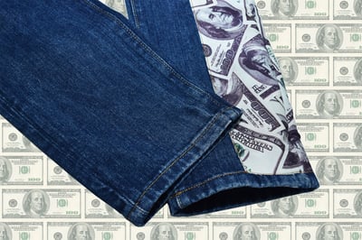 DOLLAR PATCH VINTAGE 美金牛王(經典藍)8