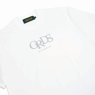 CLASSIC EMBROIDERY T-Shirt(白/銀)3