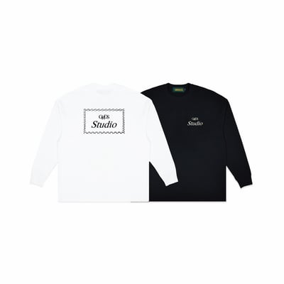 Barbed Frame L/S Tee(黑)8