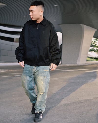 GRDS HARRINGTON JACKET(黑)10