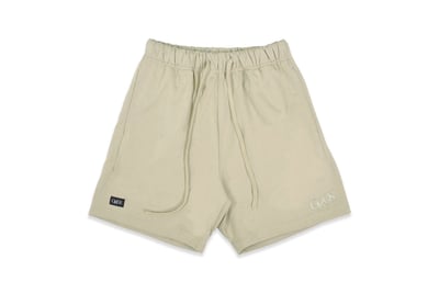 CLASSIC EMBROIDERY COTTON SHORTS(卡其/米)1