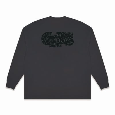 WAVE SHADOW L/S TEE(灰)5