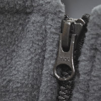 LABEL FLEECE JACKET(灰)4