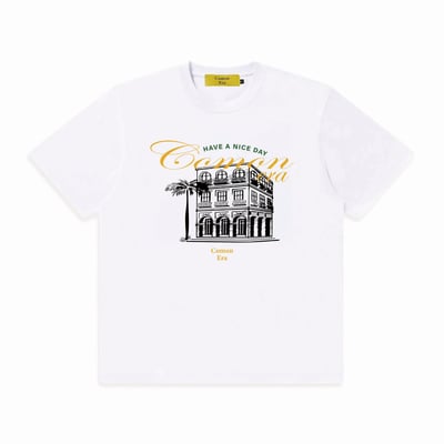 ERA MANOR TEE(白)1