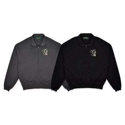 HANDWRITTEN ZIPPER JACKET(黑)9