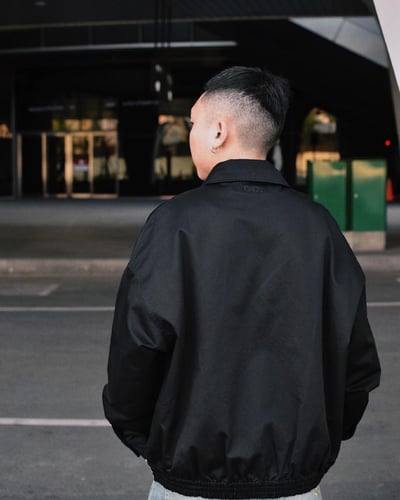 GRDS HARRINGTON JACKET(黑)8