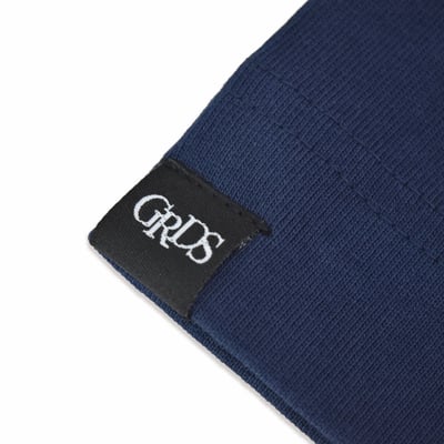 DISTORT LOGO POLO TEE(深藍)4