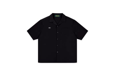LABEL CUBAN SHIRT(黑)1