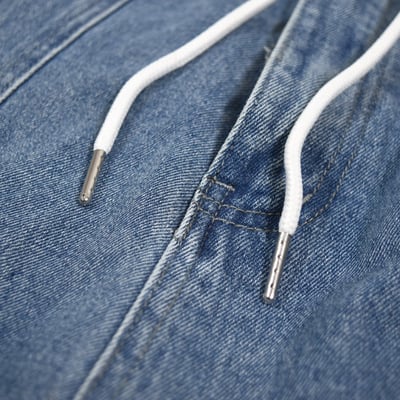 SQUIGGLE DENIM SHORTS(藍)4