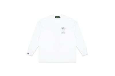 HANDWRITTEN L/S TEE(白)1
