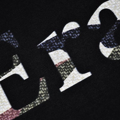 COMON ERA CAMO LOGO TEE(黑)3