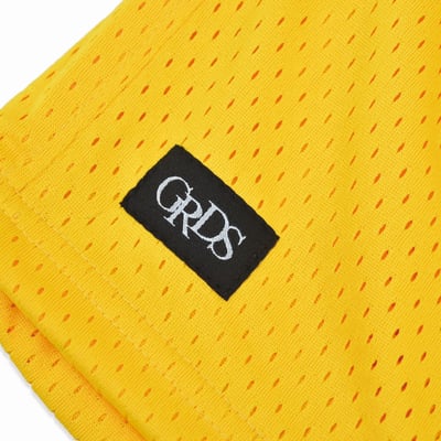 CLASSIC LOGO MESH SHORTS(黃)2