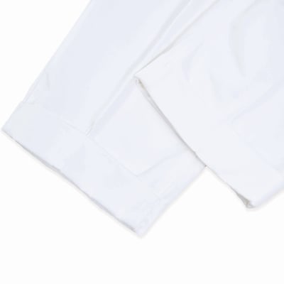 TAPERED CASUAL PANTS(白)5