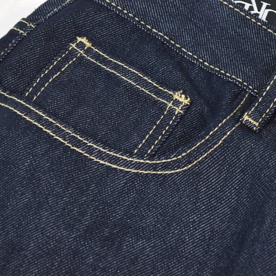 GOETHE RAW DENIM SHORTS5