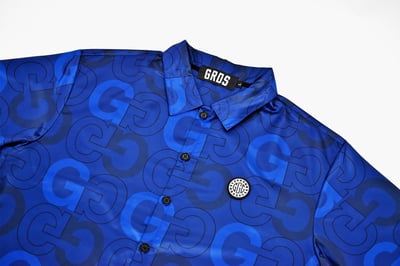 Monogram G Suit - Shirt / 經典老花短袖襯衫(深藍)3