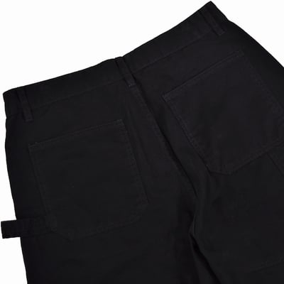 DOUBLE KNEE CARPENTER SHORTS(黑)7