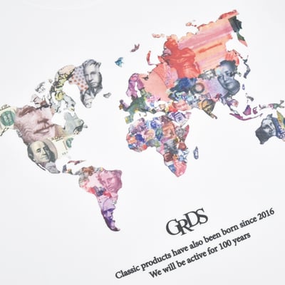 CASH WORLD T-Shirt(白)3