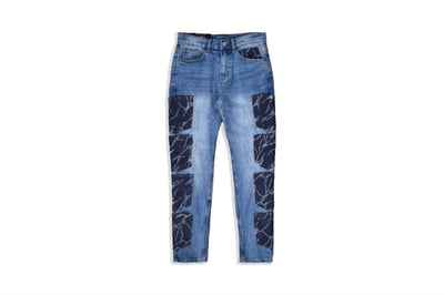 THUNDER POCKET JEANS 燒孔多口袋牛仔褲1