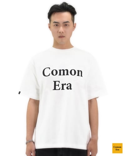 COMON ERA LOGO TEE(白)6