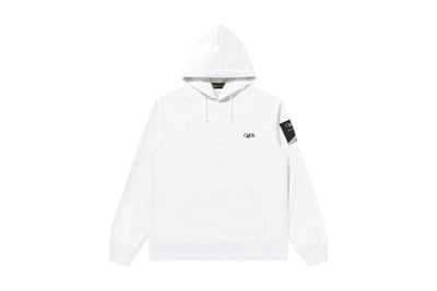 CLASSIC SMALL LOGO HOODIE(白)1