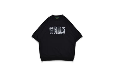 SPORTS LOGO RIB T-Shirt(黑)1