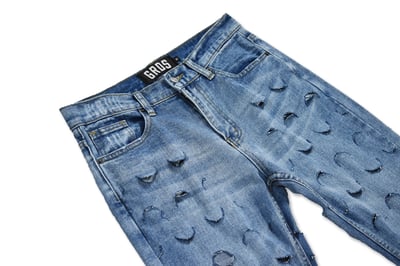 BULLET HOLE JEANS 彈孔牛仔褲2