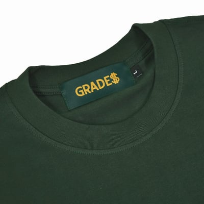 g$+ T-Shirt(墨綠白)4