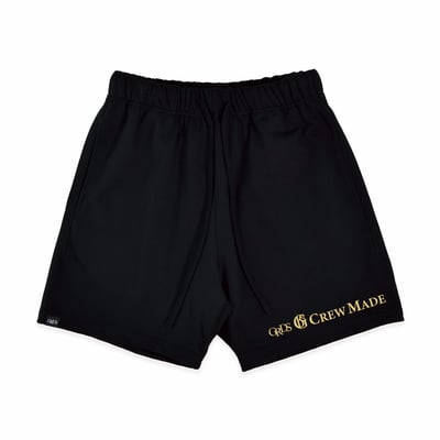 THE SIGN CREW MADE SUIT - COTTON SHORTS(黑)5