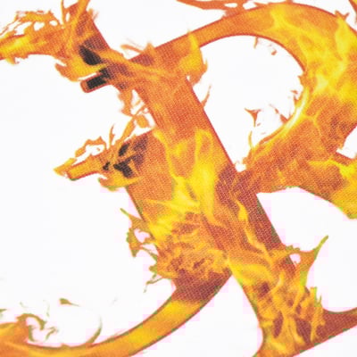 FIRE LOGO T-Shirt(白)3