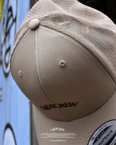 GRDSCREW CLASSIC TRUCKER CAP(卡其)6