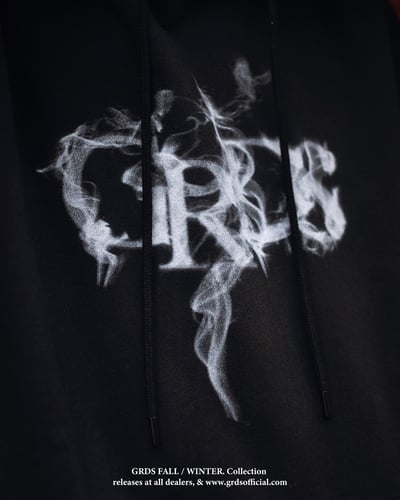 GRDS SMOKE LOGO HOODIE(黑)9
