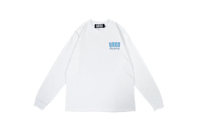 STAY HIGH WAY L/S T-Shirt 雲朵薄長袖(白)2