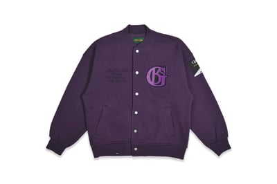 THE SIGN VARSITY JACKET(紫)1