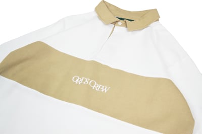 GRDSCREW POLO SHIRT(白)2